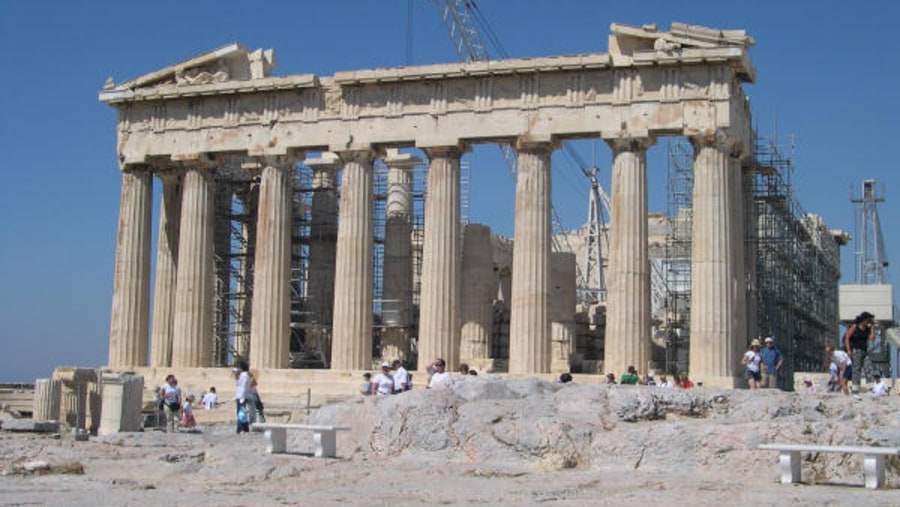 Athens Greece is preferentially included on the list of World Heritage Monuments, satisfying all the institution’s significant and strict criteria - In photo Parthenon Temple @ Acropolis
