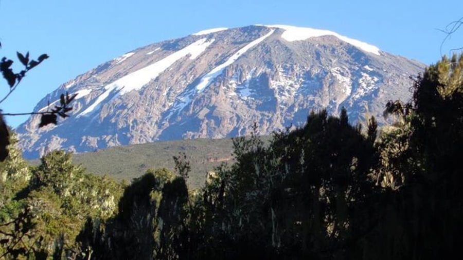 Views of Kilimanjaro Mountain.