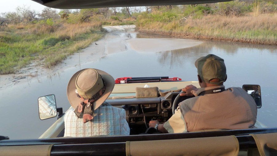 Fourth wooden bridge, Moremi game reserve.