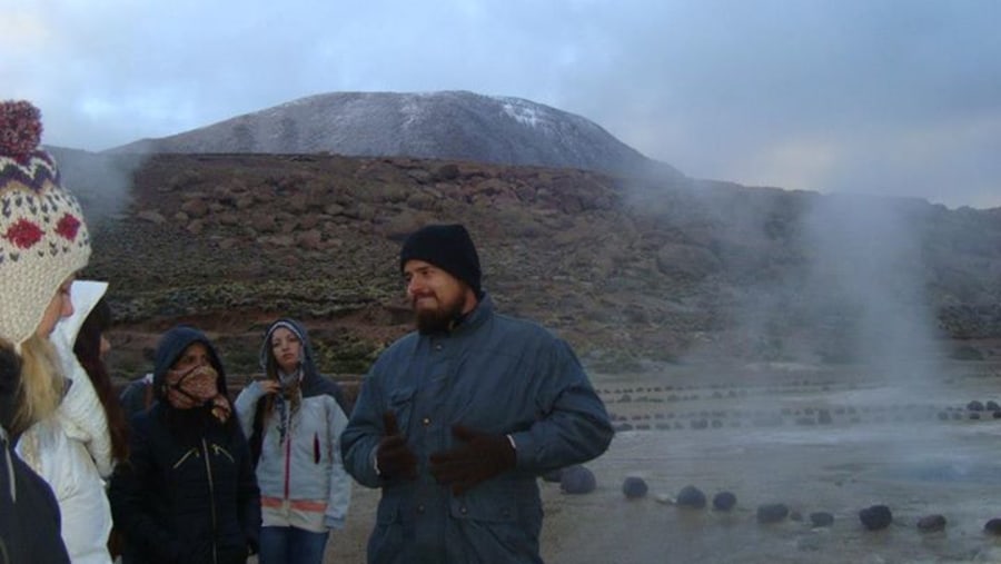 The Tatio Geysers, explaining something