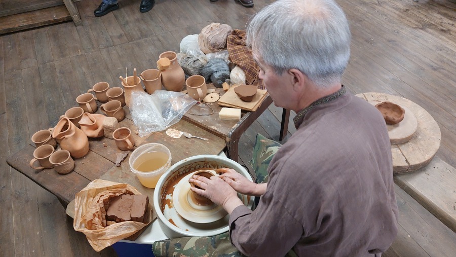 Pottery training