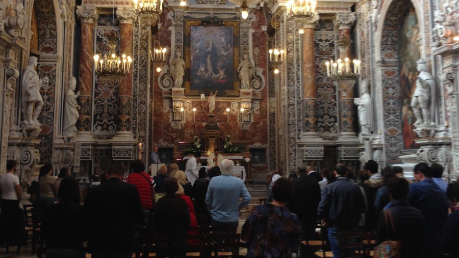 Baroque church in Palermo