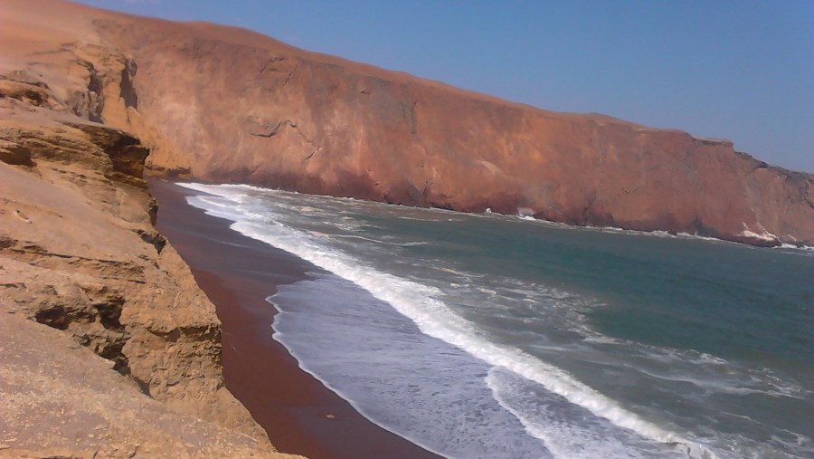 Red beach