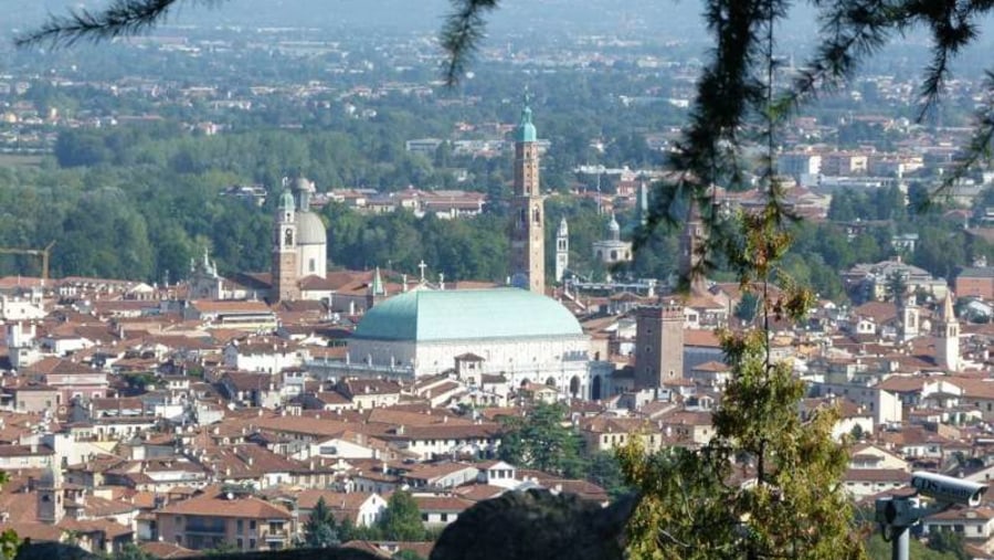 View on the wonderful town of Vicenza