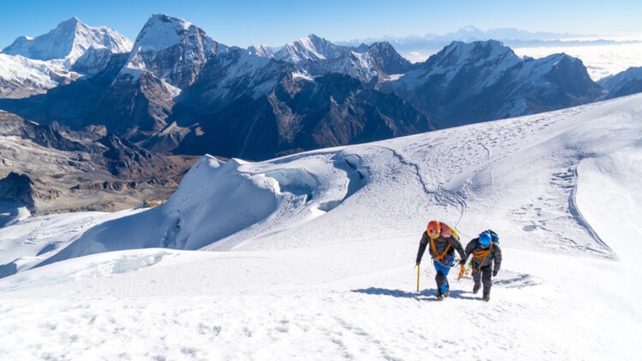 Alpine climbing