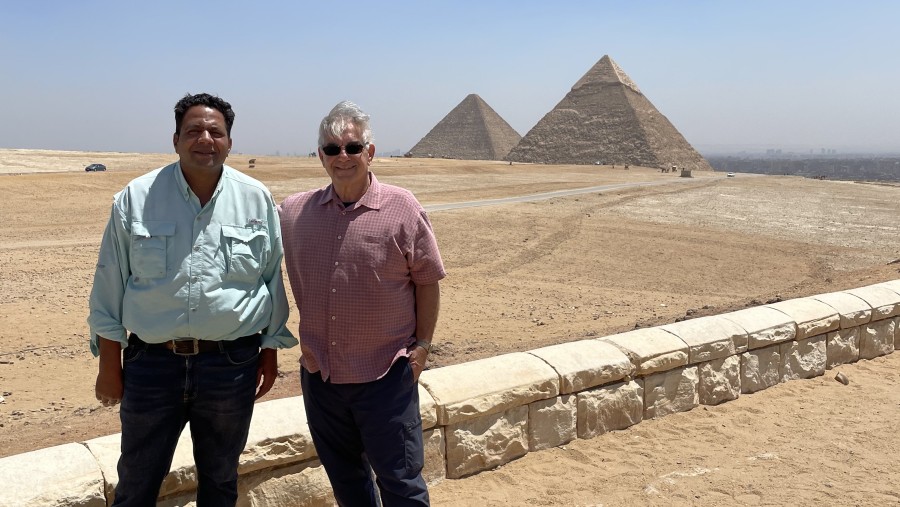 Wonderful day at the Pyramids!