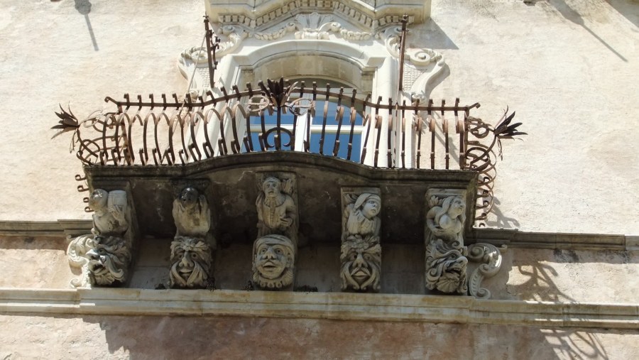 Baroque balcony