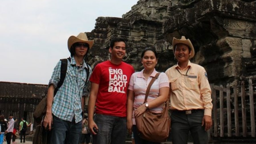 In side of Angkor Wat temple