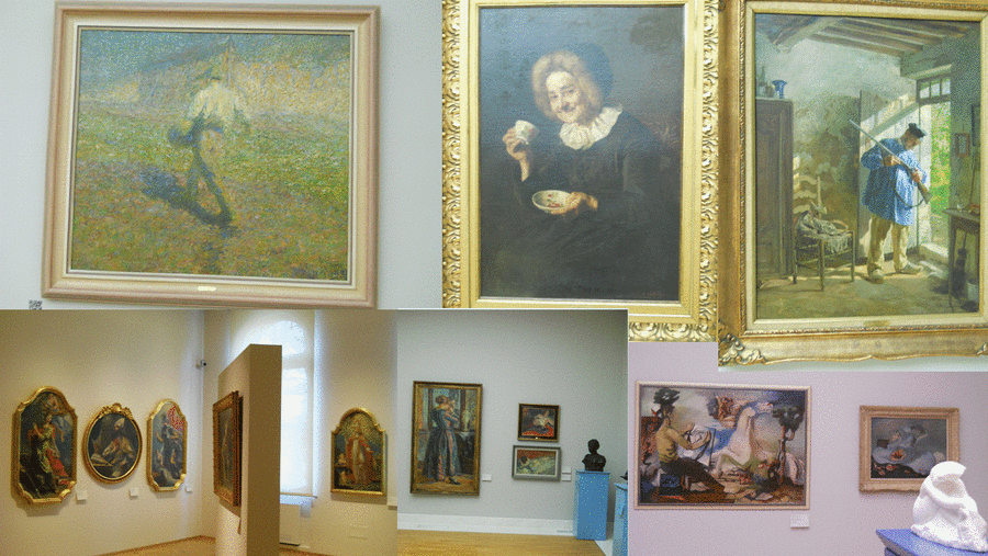 National gallery collage