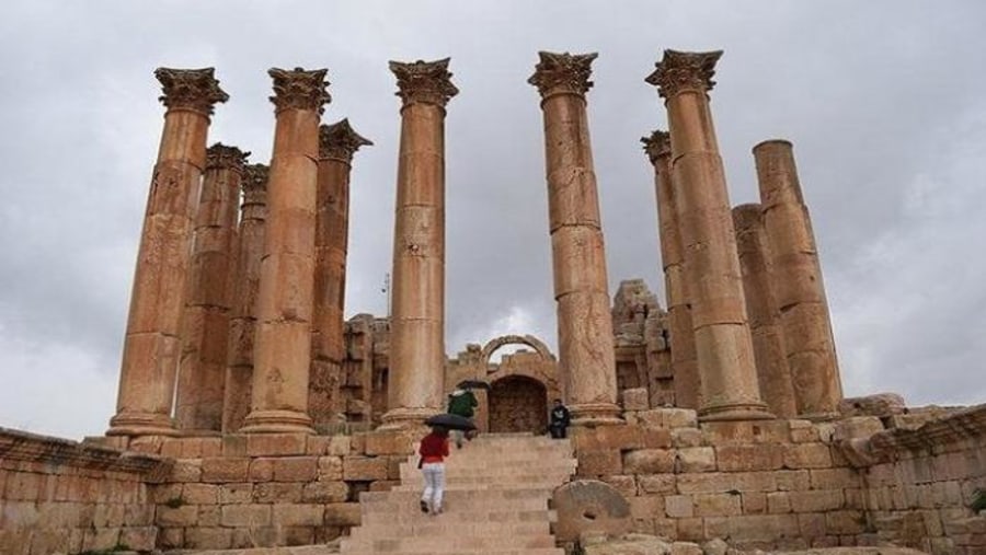 Jerash City. ،Hayat Enjoy Tours With Muhannad Saudi 00962776677963