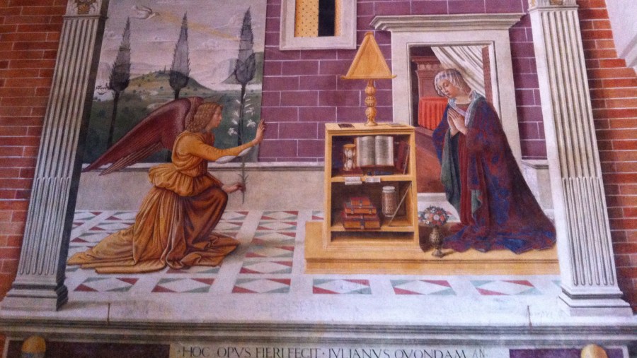 San Gimignano  Annunciation Renaissance style