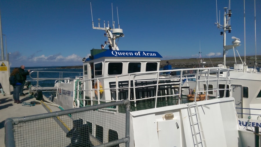 Boat to the Aran Islands