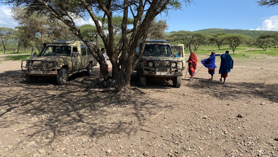 Masai boma visit