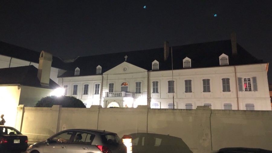 Orbs above the Old Ursulines convent