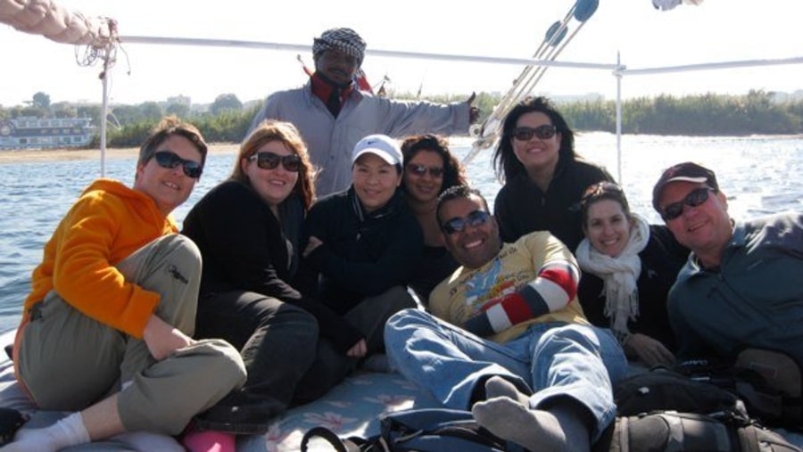 Felucca in The Nile