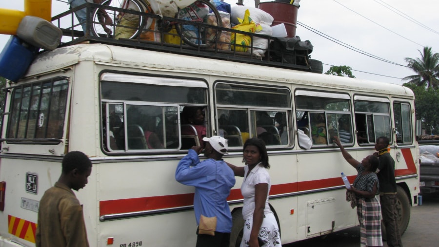 Intercity transport, Maputo,Mocambique