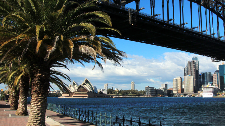 Sydney Harbour Bridge and Opera House