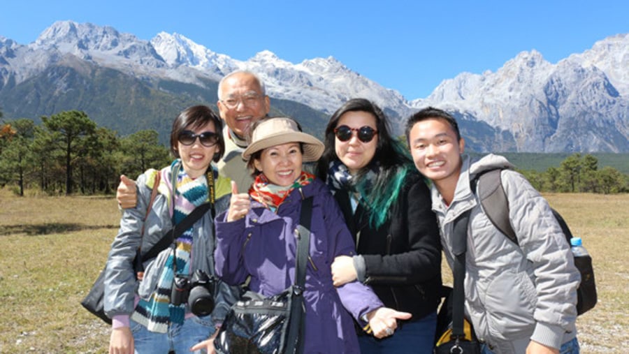 Jade dragon mountain