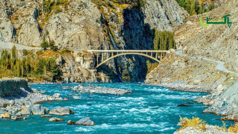 Ashkoman Bridge Gilgit valley Pakistan