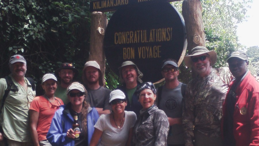 Team Kilimanjaro after a successful expedition