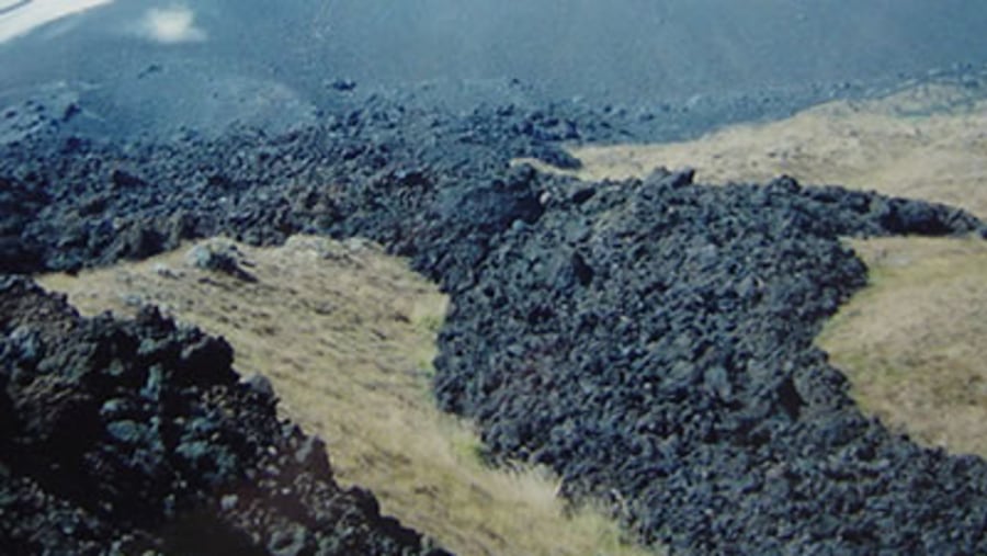 eruption trail