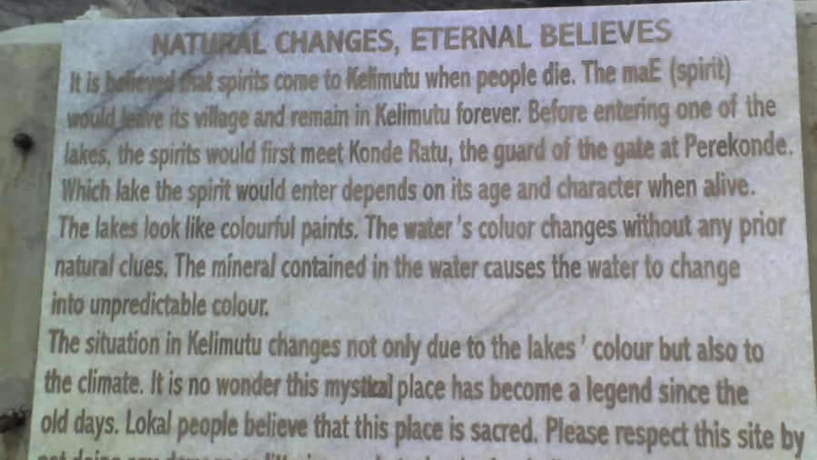ENE - Kelimutu the cultural beliefs of Lio people
