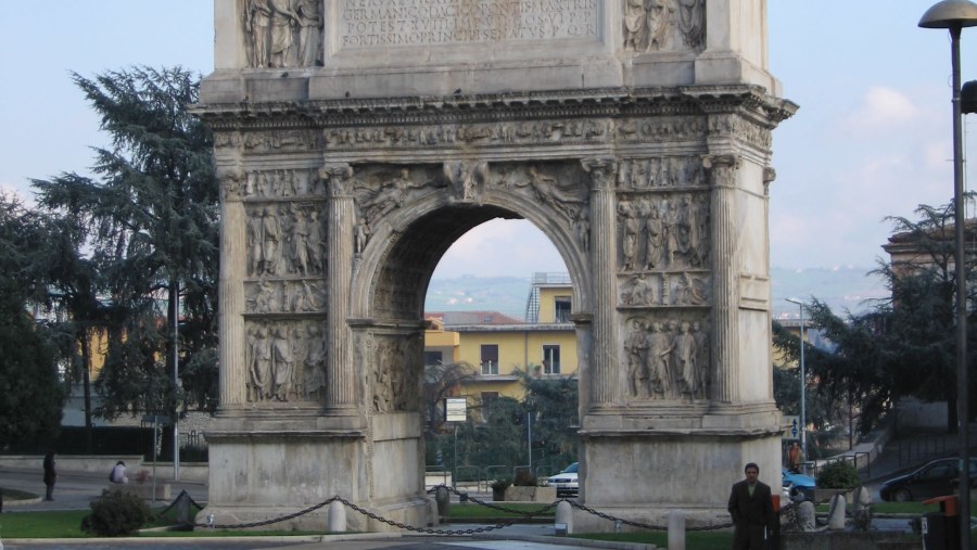 The Trajan arch