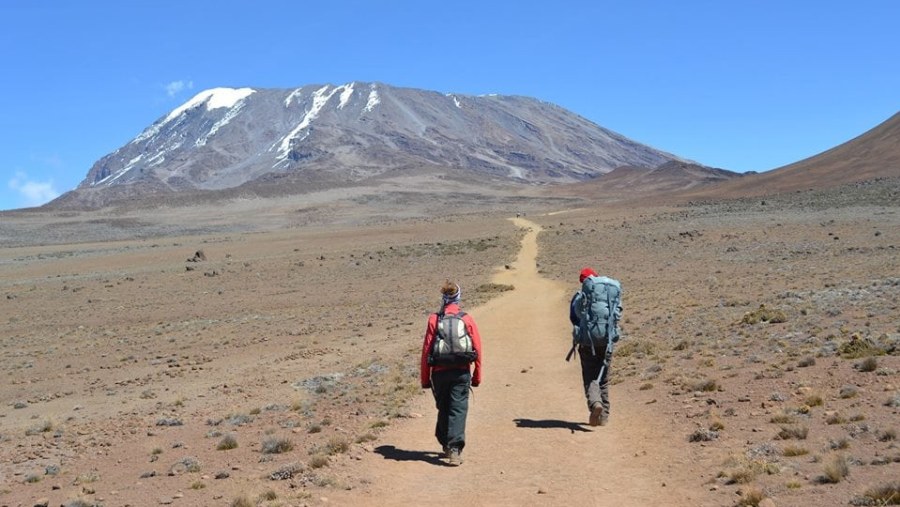 Way to Uhuhru peak jpg