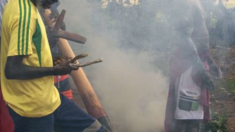 Aboriginal Smoking Ceremony