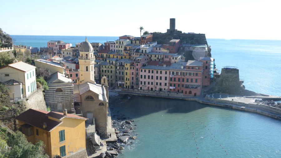 The bay of Vernazza