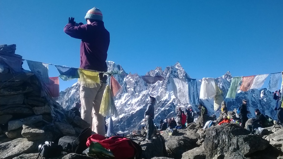 Top of the Gokyo-Ri Peak