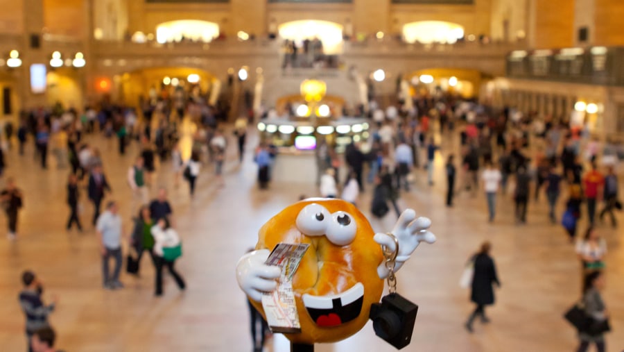 Ben Bagel insie Grand Central Terminal