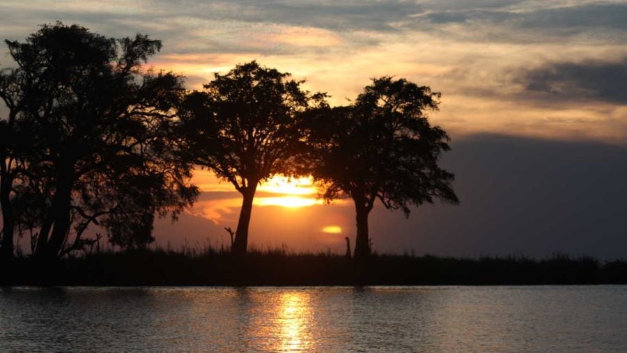 Sunset on the Chobe River