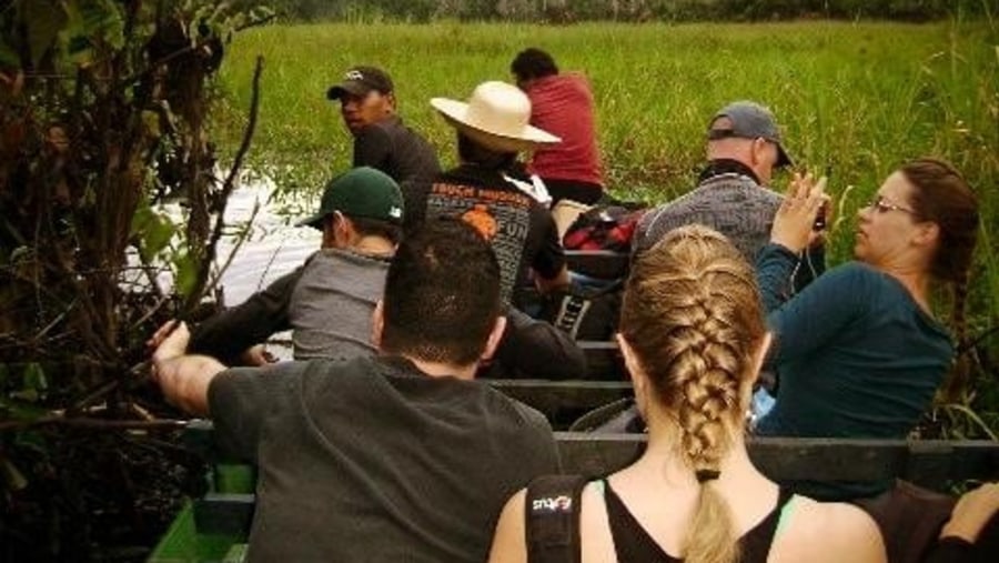 Tourists @ Amazon Lake