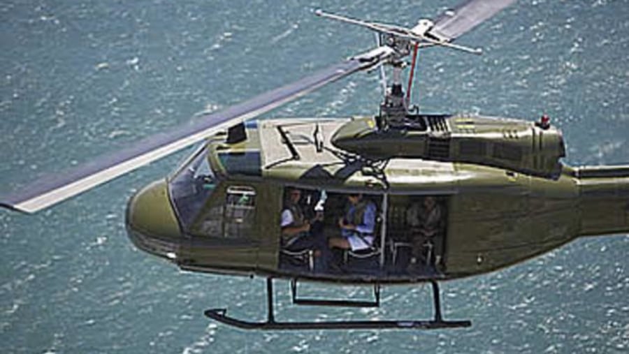 Huey Helicopter Combat Mission