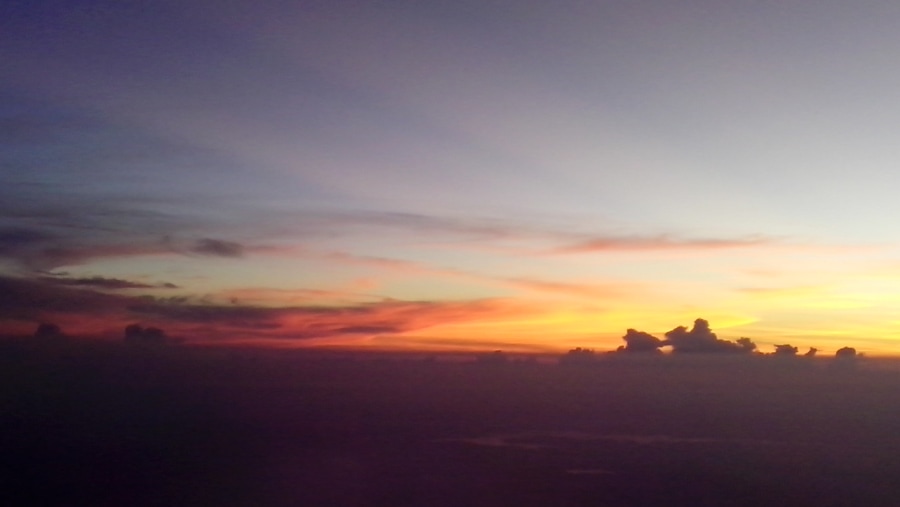 Sun Rise from Merapi