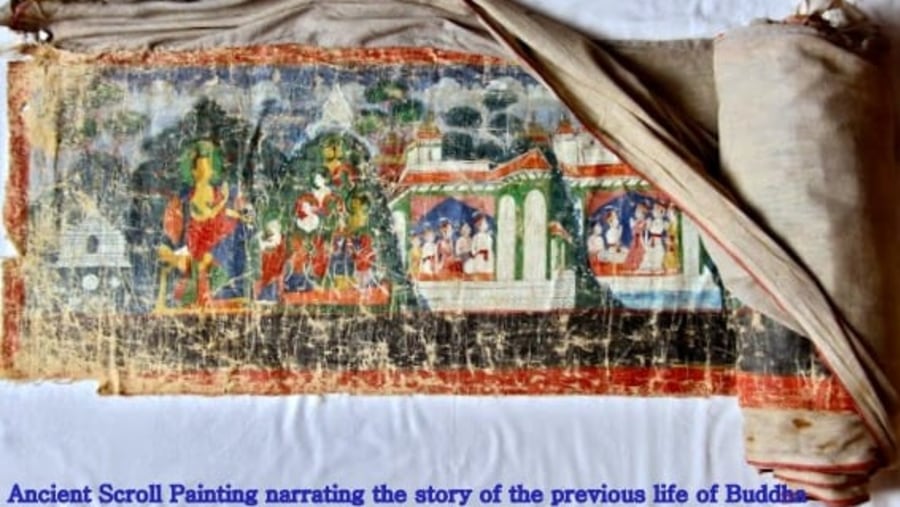 Ancient Scroll Painting