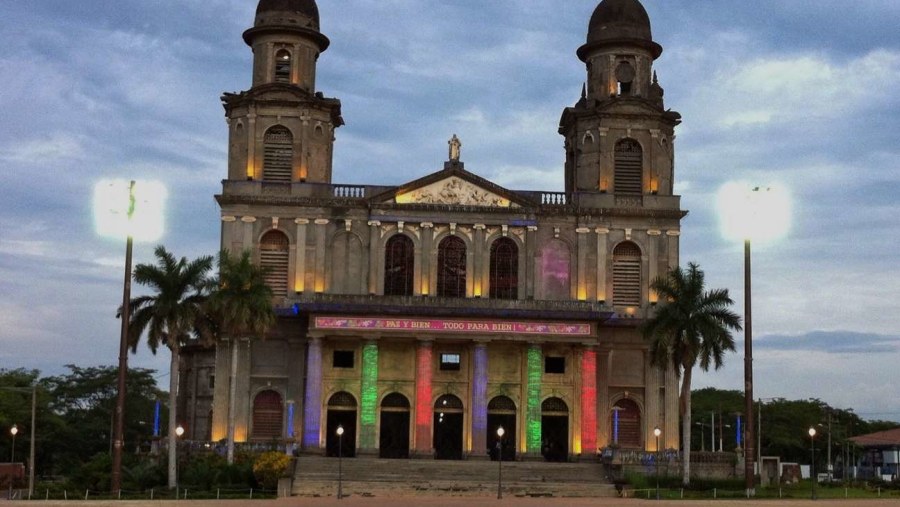The Old Cathedral of Managua
