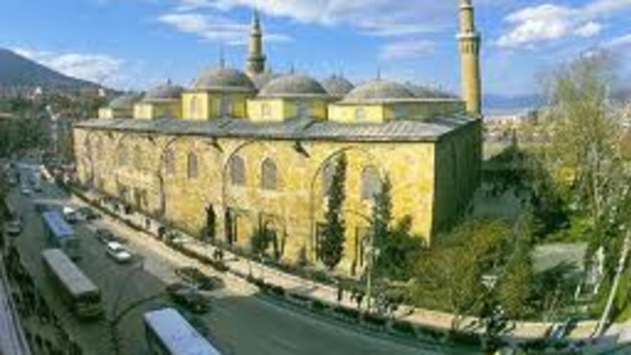 The city of Bursa (Great Mosque)