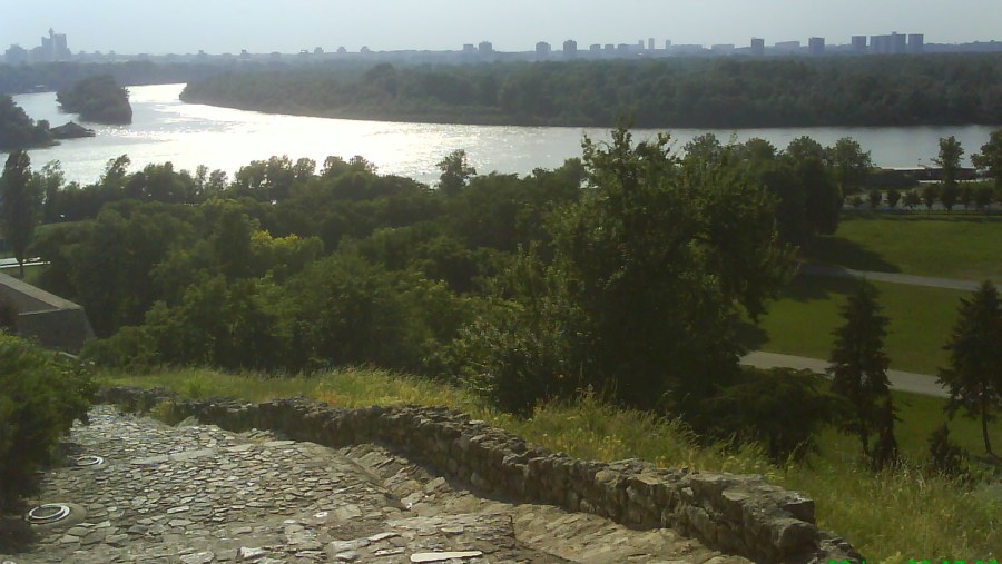 View from Belgrade fortress