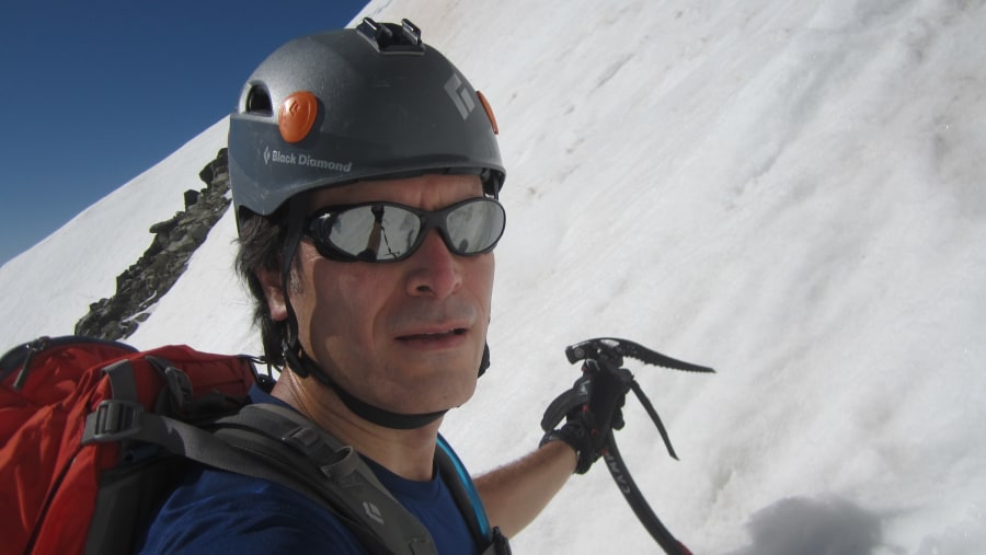 climbing Dead Dog Couloir (Torreys Peak)