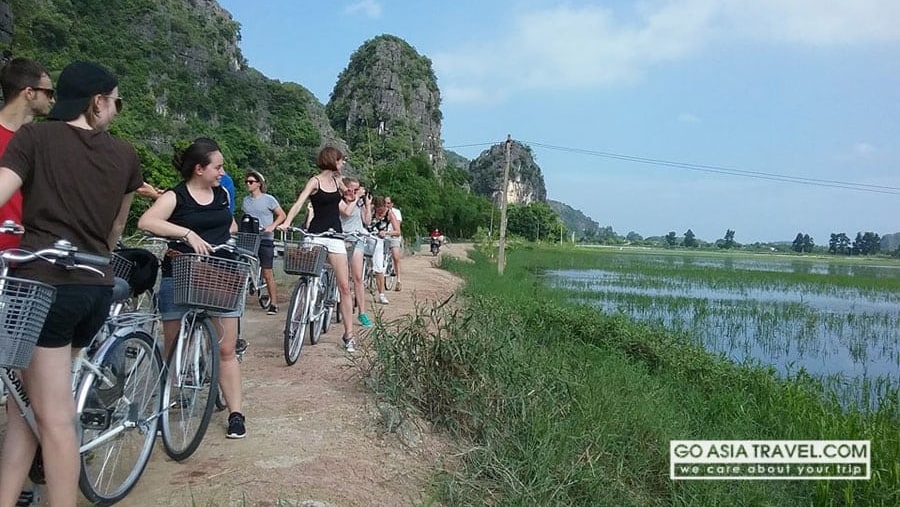 Hoa Lu- Tam Coc one day tour with Biking