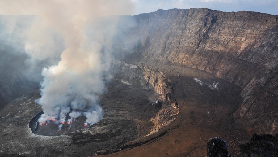 The Nyiragongo volcano