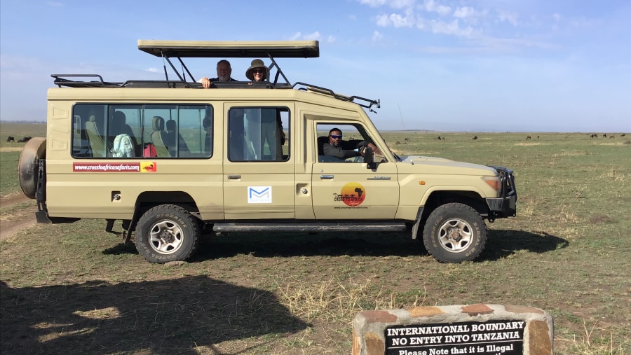 Mara triangle from Serengeti side