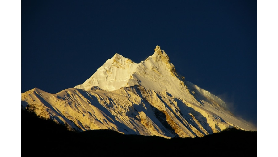 Mt Manaslu.