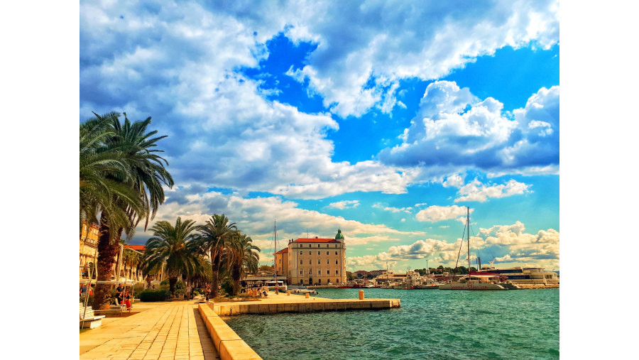 Riva promenade Split