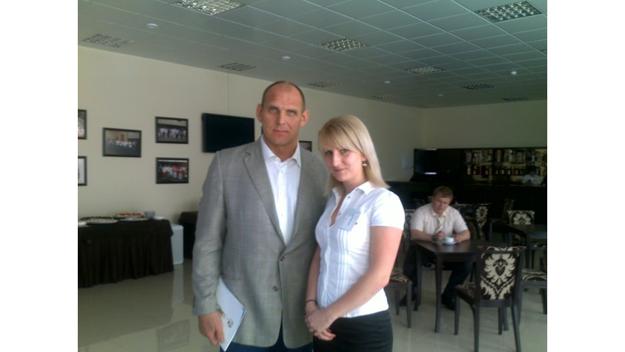 with the Olympic and World Champion, Alexander Karelin