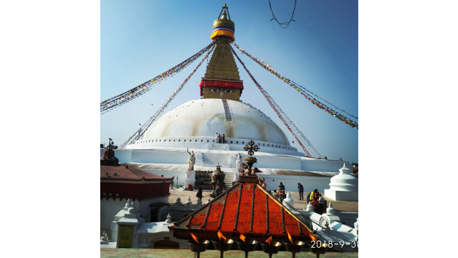 Boudhanath Stupa..