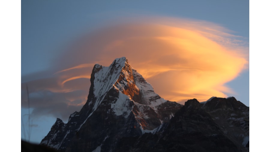 mt Fishtail from ghandruk.