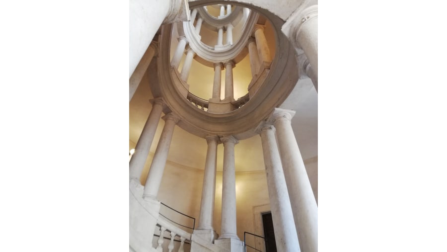 The spiral staircase Borromini